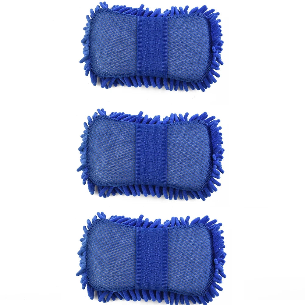 The Ultimate Scratch-Free Car Care Sponge | Microfiber Wash & Polishing Pad