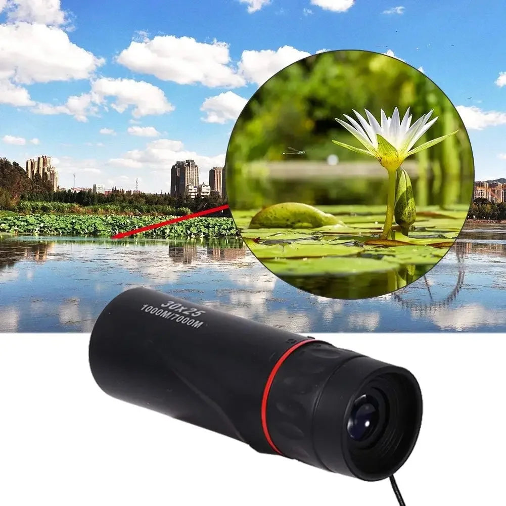 View 2000x25 HD Mini Monocular | Ultra-Portable Pocket Telescope