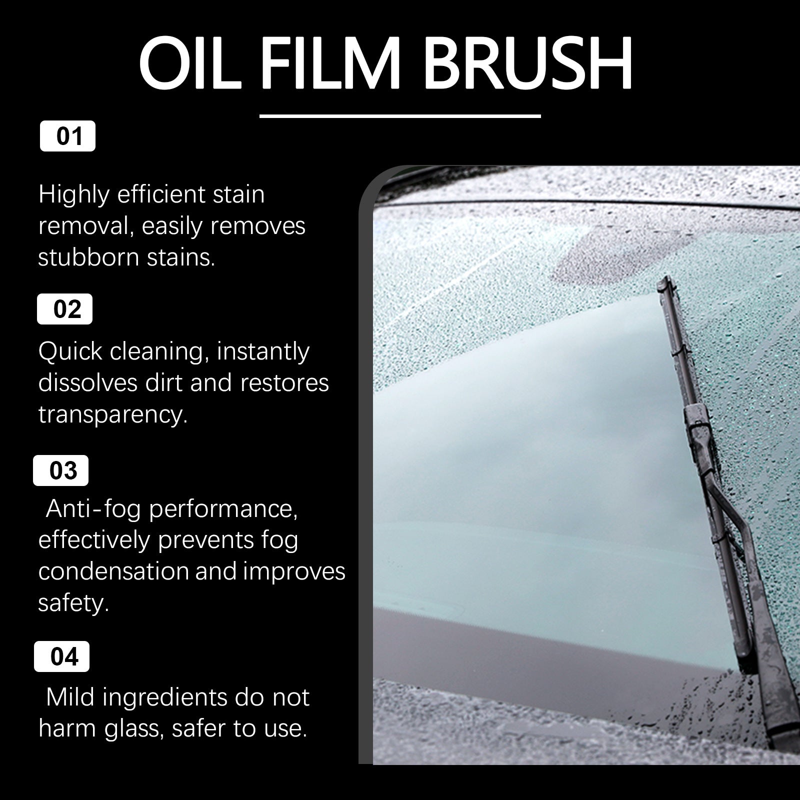 Car Oil Film Cleaning Brush Set Series