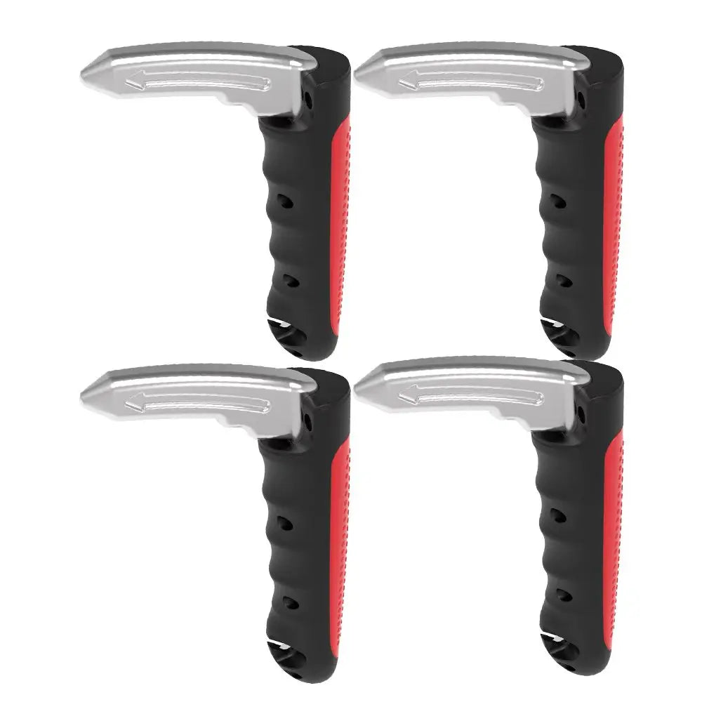 2-in-1 car door assist handle — portable support grip with emergency window breaker