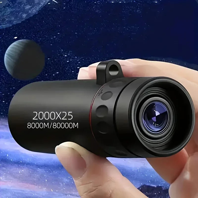 View 2000x25 HD Mini Monocular | Ultra-Portable Pocket Telescope