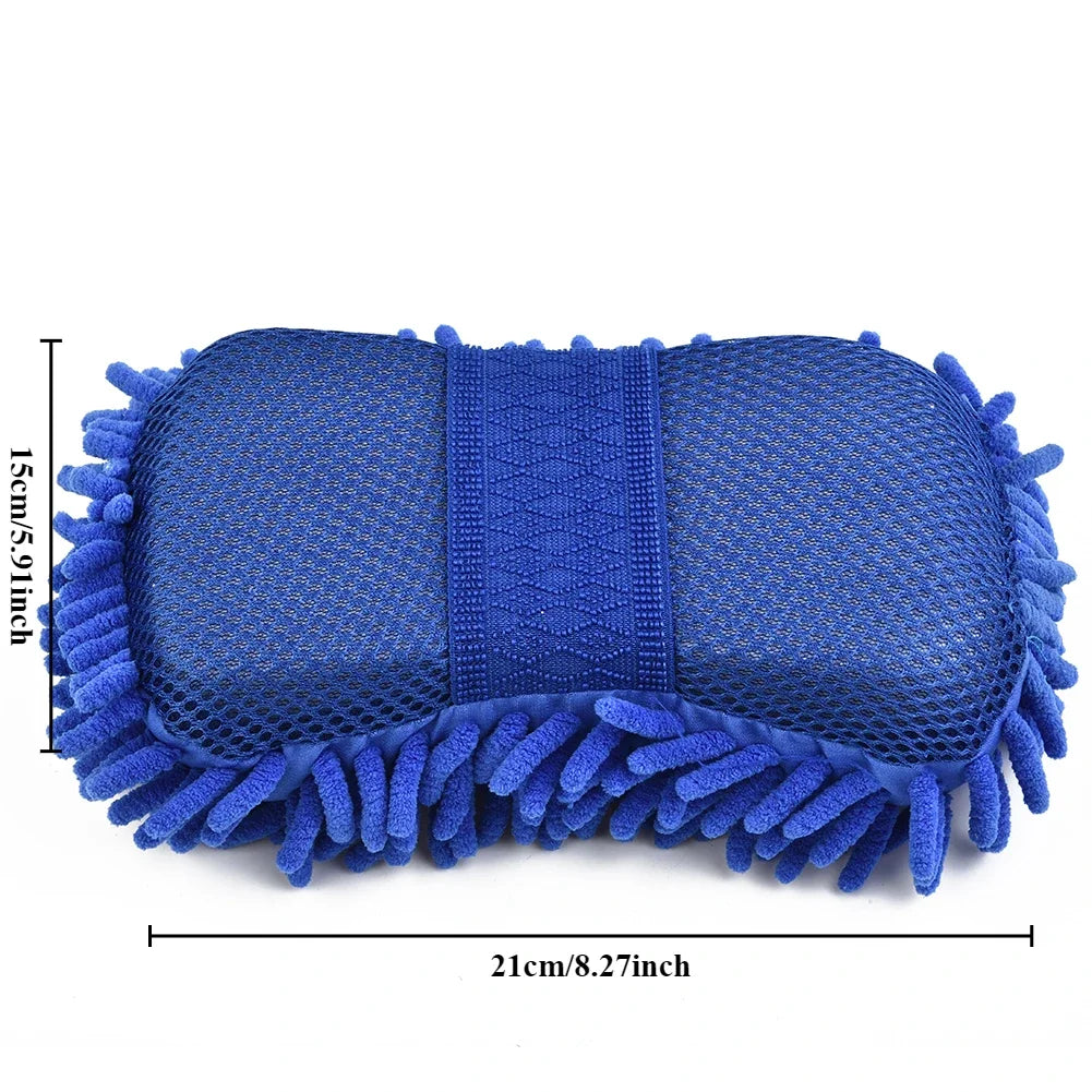 The Ultimate Scratch-Free Car Care Sponge | Microfiber Wash & Polishing Pad