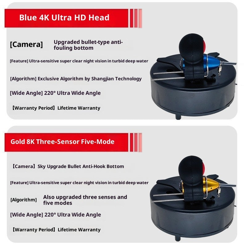 Fish Finder High-definition Underwater Camera New Model Visible Fishing Probe