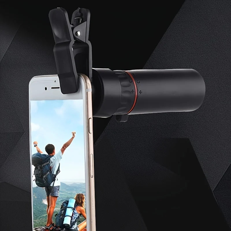 2025 HD monocular telescope 2000x25 — compact portable scope for hiking, stargazing, bird watching, travel & concerts