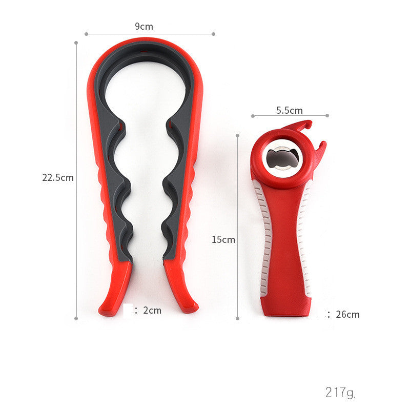 Bottle/Jar Opener Set Four In One Can Opener Twist