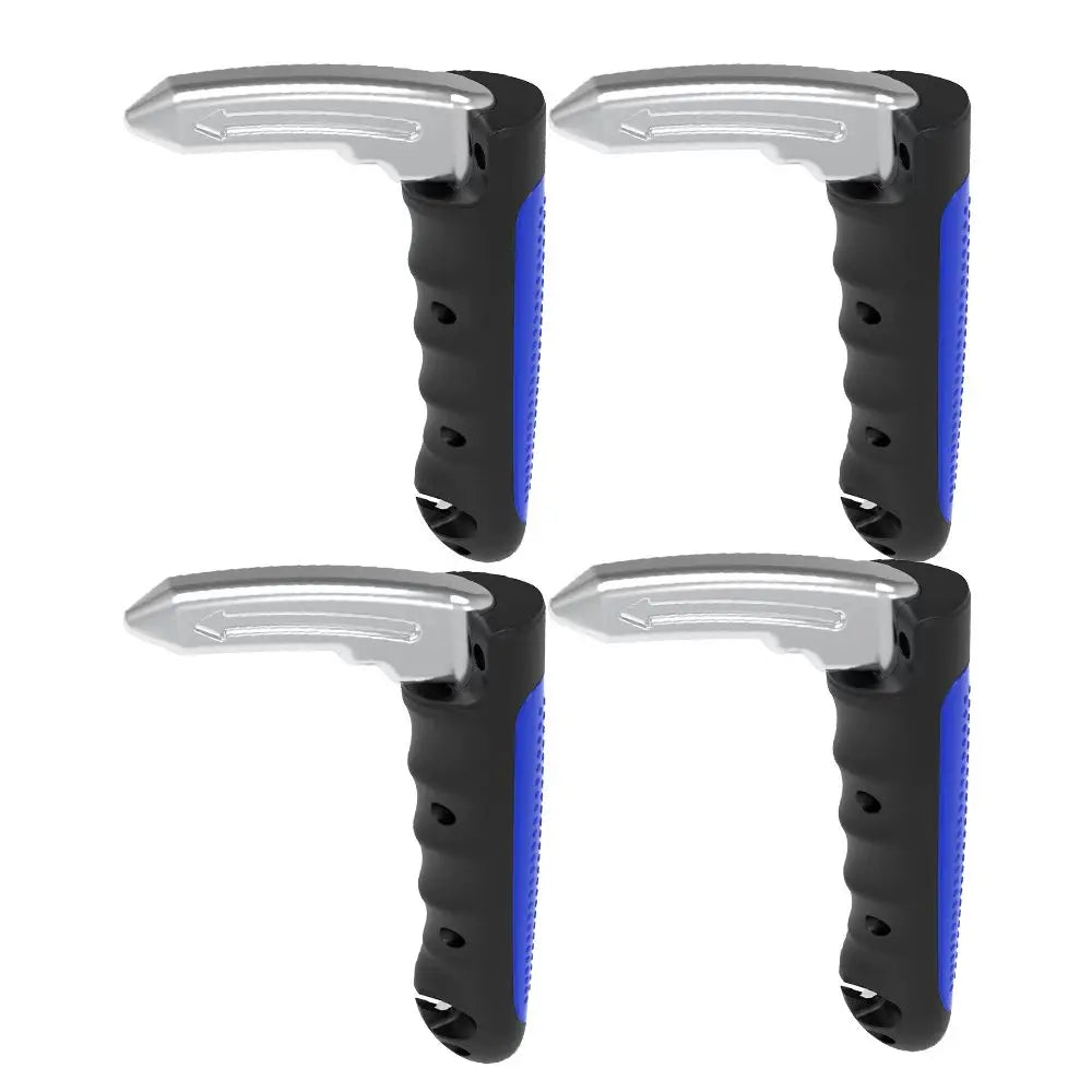 2-in-1 car door assist handle — portable support grip with emergency window breaker